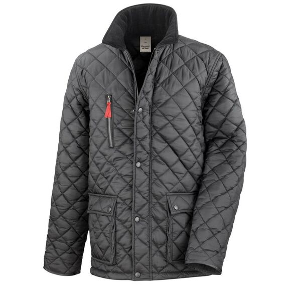 Result Mens Urban Cheltenham Gold Jacket / Black - Picture 1 of 3